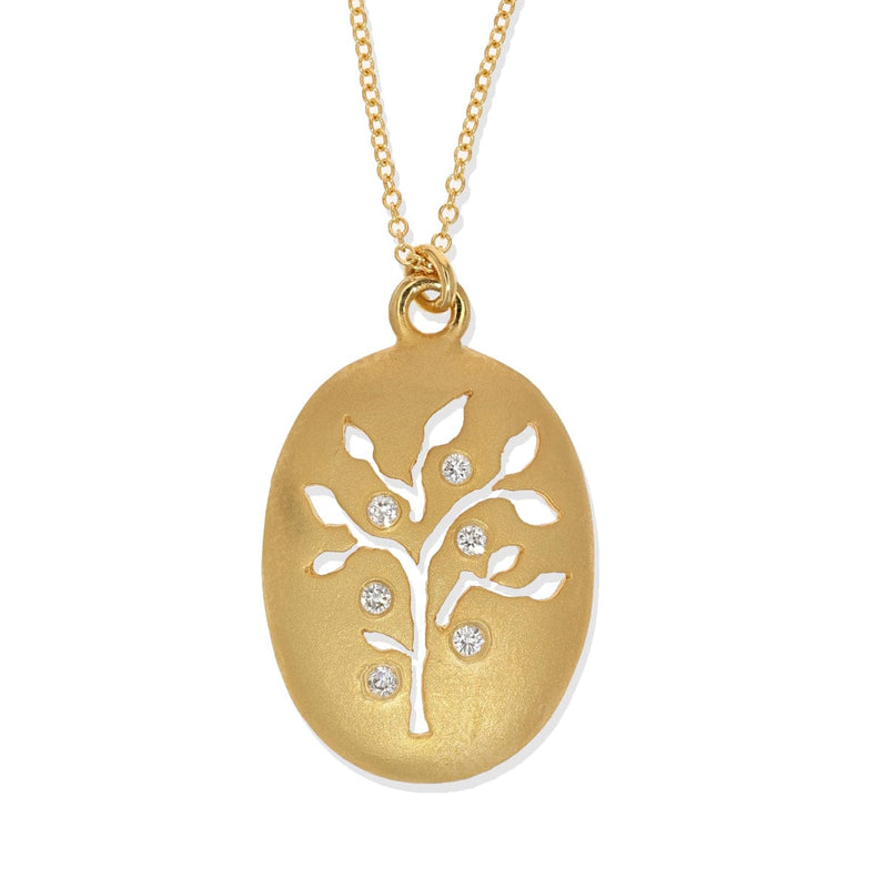 14K Gold & Diamond Necklace - M3768-Marika-Renee Taylor Gallery