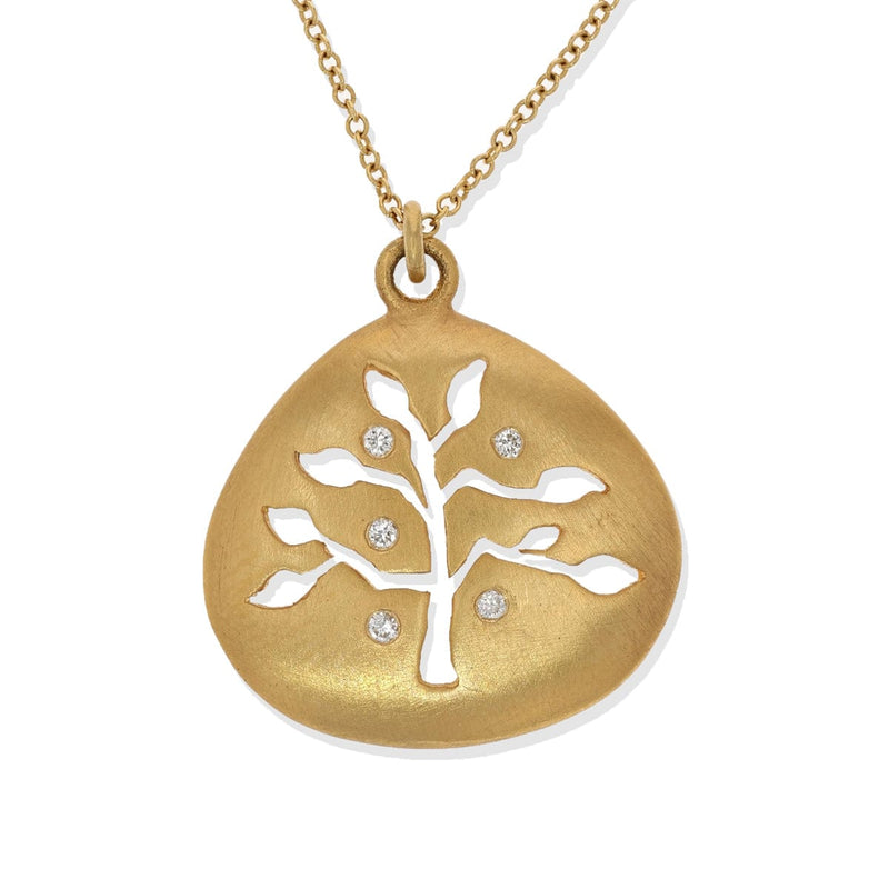 14K Gold & Diamond Necklace - M3767-Marika-Renee Taylor Gallery