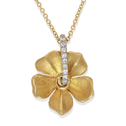 14K Gold & Diamond Necklace - M7190-Marika-Renee Taylor Gallery