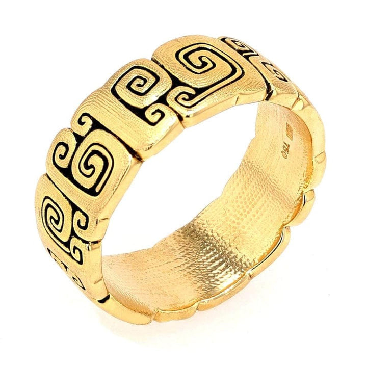 18K Gold "J's Garden" Band - R-94-Alex Sepkus-Renee Taylor Gallery