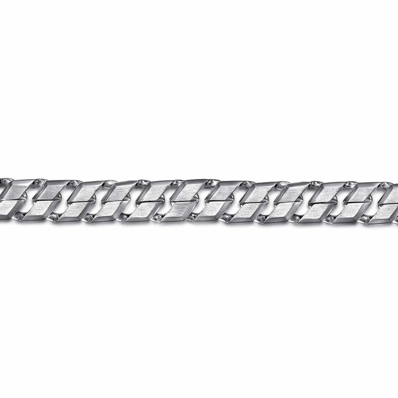 10mm 925 Sterling Silver Herringbone Men's Bracelet - TBM2122SVJJJ-Gabriel & Co.-Renee Taylor Gallery