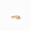 Jewel Stack Ring - Iridescent Charcoal Blue-Julie Vos-Renee Taylor Gallery
