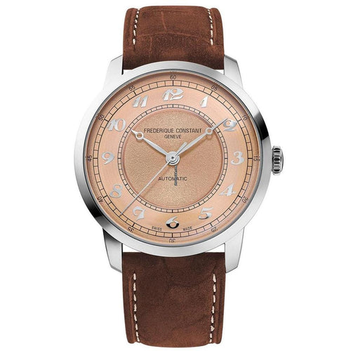 Classics Premiere Men’s Automatic Stainless Steel Rose Dial Watch – FC-301SAL3B6B-Frederique Constant-Renee Taylor Gallery