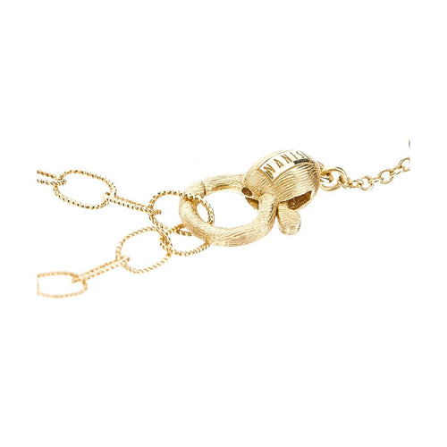 "AZURE" Gold & Aquamarine Casual Bracelet - BN25-575-Nanis-Renee Taylor Gallery