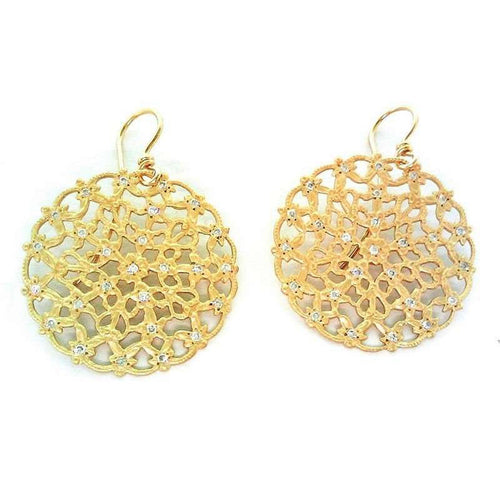 14K Gold & Diamond Earrings - M4372-Marika-Renee Taylor Gallery