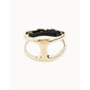 18K Gold Plated Bracelet - PUL1990NGRORO-UNO de 50-Renee Taylor Gallery