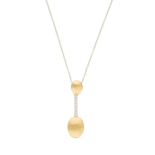 "ÉLITE" Gold & Diamonds Elegant Pendant - CS5-583-Nanis-Renee Taylor Gallery