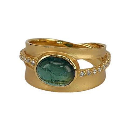 14K Gold & Diamond Ring - M4869-Marika-Renee Taylor Gallery