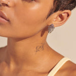Bamboo Silver Earrings - EB50097-John Hardy-Renee Taylor Gallery