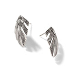 Bamboo Silver Earrings - EB50097-John Hardy-Renee Taylor Gallery