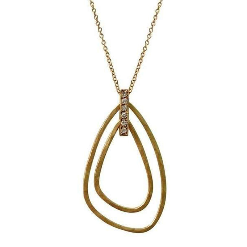 14K Gold & Diamond Necklace - M4969-Marika-Renee Taylor Gallery