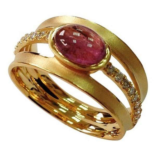 Marika 14K Gold & Diamond Ring - M4979-Marika-Renee Taylor Gallery