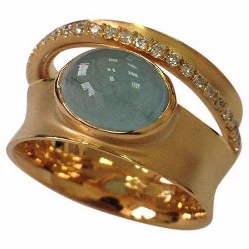 Marika 14K Gold & Diamond Ring - M5088-Marika-Renee Taylor Gallery