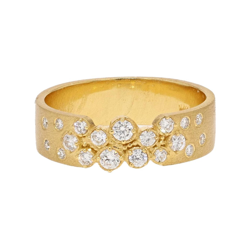 Marika Diamond & 14k Gold Ring - MA8843-Marika-Renee Taylor Gallery