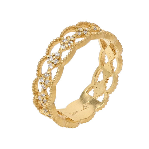 Marika 14k Gold & Diamond Ring - M8807-Marika-Renee Taylor Gallery