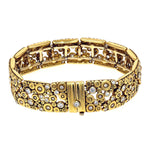 Lace Bracelet with White Diamonds in 18K Yellow Gold - B-37D(034)-Alex Sepkus-Renee Taylor Gallery