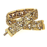 Lace Bracelet with White Diamonds in 18K Yellow Gold - B-37D(034)-Alex Sepkus-Renee Taylor Gallery