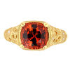 18K "Dange" Ring set with Malaya Garnet - R-230-Alex Sepkus-Renee Taylor Gallery