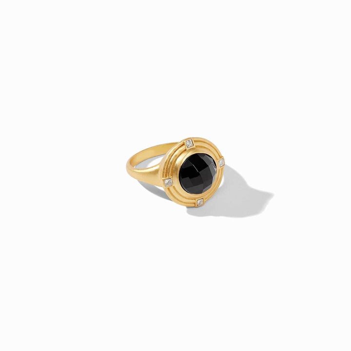 Astor Ring - Obsidian Black-Julie Vos-Renee Taylor Gallery