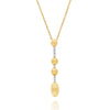 "ÉLITE" Gold & Diamonds Contemporary Pendant Necklace - CS3-589-Nanis-Renee Taylor Gallery