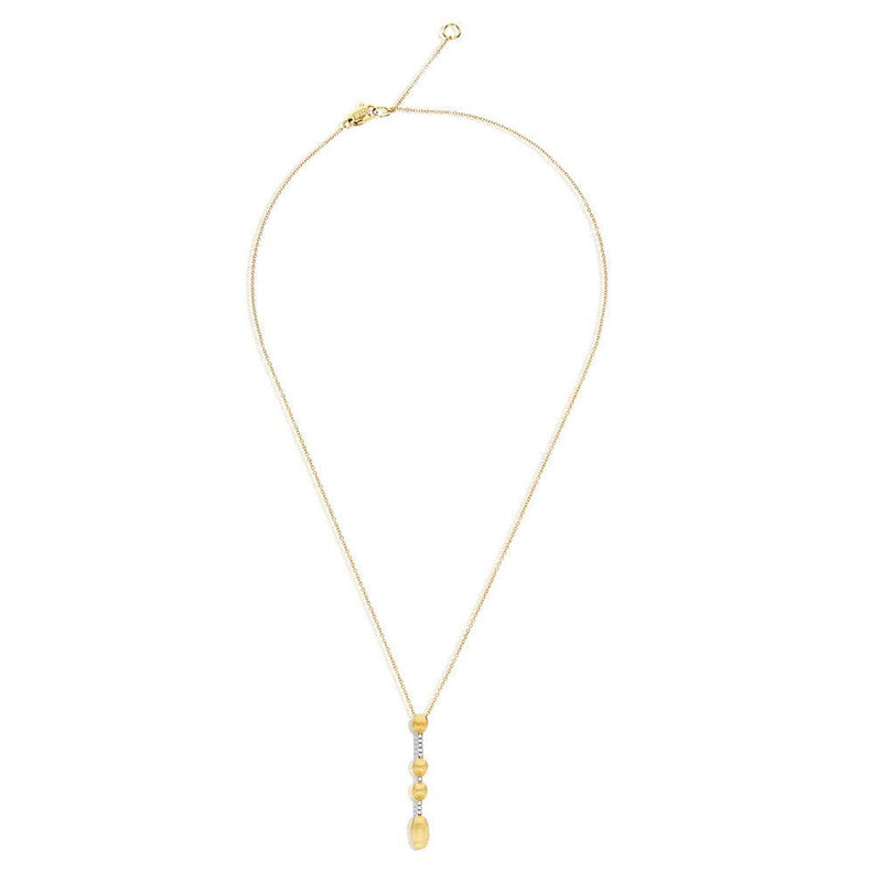 "ÉLITE" Gold & Diamonds Contemporary Pendant Necklace - CS3-589-Nanis-Renee Taylor Gallery