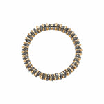 Flex'it Panorama Collection Bracelet with Black Diamonds and 18K Yellow Gold-FOPE-Renee Taylor Gallery
