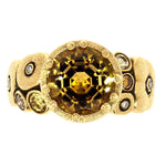 18K and Diamond "Orchard" Ring AUTUMN TOURMALINE-Alex Sepkus-Renee Taylor Gallery