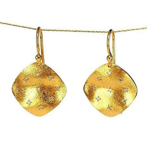 14K Gold & Diamond Earrings - M6316-Marika-Renee Taylor Gallery