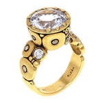 18K and Diamond "Orchard" Ring White Sapphire - R-115D-Alex Sepkus-Renee Taylor Gallery