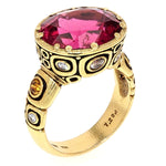 18K "Little Windows" Oval Center Ring Rubellite - R-108DC-Alex Sepkus-Renee Taylor Gallery