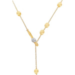 "SOFFIO" Gold & Diamonds Y Necklace - CS10-583-Nanis-Renee Taylor Gallery