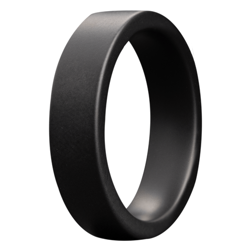 (6mm) Black Ceramic Flat Matte Finish - K6BC601-10-Heavy Stone-Renee Taylor Gallery