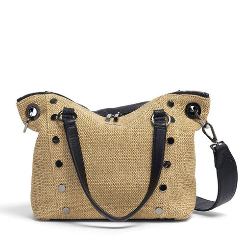 DANIEL MED - Chaparral Raffia/Gunmetal-Hammitt-Renee Taylor Gallery