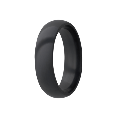 (6mm) Zirconium Dome High Polish Finish - 6Z111-Heavy Stone-Renee Taylor Gallery