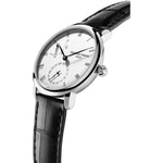 Slimline Power Reserve Automatic Watch - Black-Frederique Constant-Renee Taylor Gallery