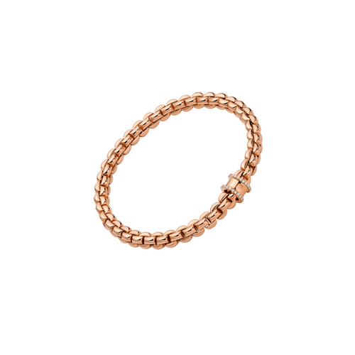Flex'it EKA 18K Rose Gold Bracelet with a Diamond Pavé-FOPE-Renee Taylor Gallery