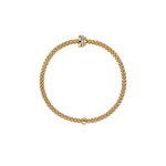 Flex'it 18K Yellow and White Gold Bracelet with Diamond 10ct-FOPE-Renee Taylor Gallery