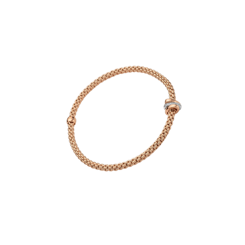 Flex'it 18K Rose and White Gold Bracelet with Diamond 10ct-FOPE-Renee Taylor Gallery