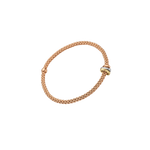 Flex'it 18K Rose Gold Bracelet with Rose, Yellow and White Gold Rondels-FOPE-Renee Taylor Gallery