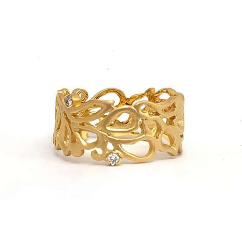 Marika 14K Gold & Diamond Ring - M7524-Marika-Renee Taylor Gallery