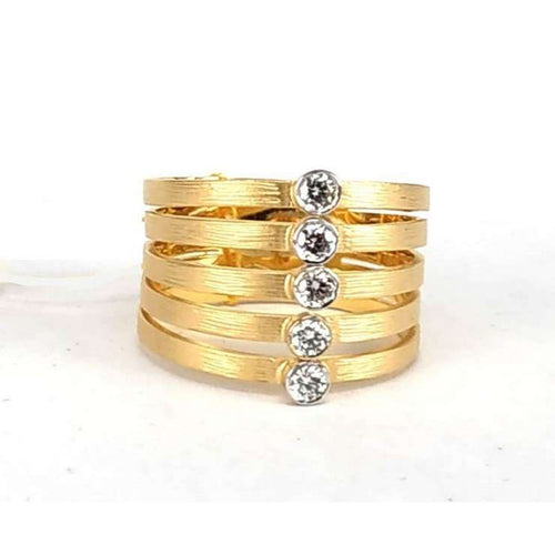 Marika 14K Gold & Diamond Ring - M7525-Marika-Renee Taylor Gallery