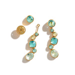 Kaleidoscope Earring Jacket-Iridescent Clear Crystal - ER983GIRC00-Julie Vos-Renee Taylor Gallery