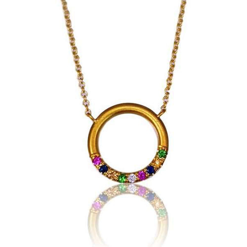 14K Gold & Diamond Necklace - M7751-Marika-Renee Taylor Gallery