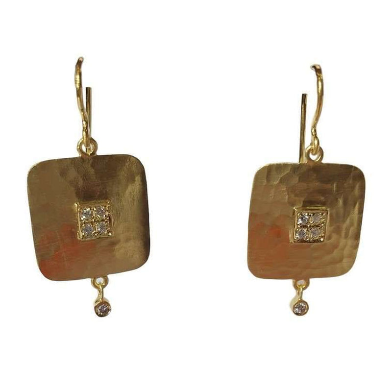 Marika 14K Gold & Diamond Earrings - M7778-Marika-Renee Taylor Gallery