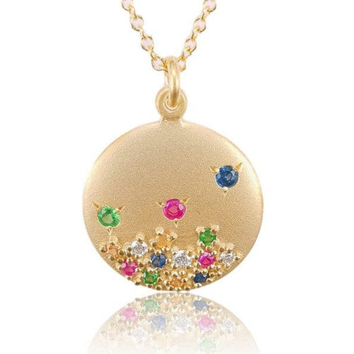 14K Gold & Diamond Necklace - M7950-Marika-Renee Taylor Gallery