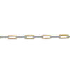 14K White-Yellow Gold Diamond Link Bracelet 7 inch - TB4851M45JJ-Gabriel & Co.-Renee Taylor Gallery