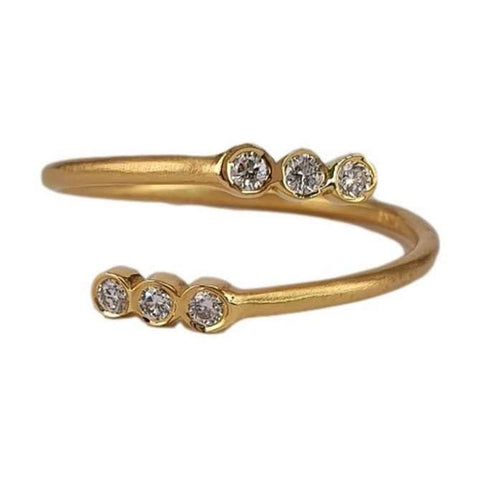 Marika 14K Gold & Diamond Ring - M8190-Marika-Renee Taylor Gallery
