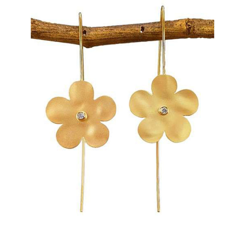 14K Gold & Diamond Earrings - M8346-Marika-Renee Taylor Gallery