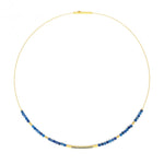 Senbo Kyanite & Sapphire Necklace - 84101136-043-Bernd Wolf-Renee Taylor Gallery