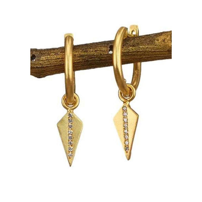 14K Gold & Diamond Earrings - M8436-Marika-Renee Taylor Gallery
